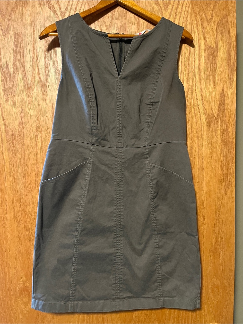 Boden Helena Chino Sleeveless Mini Dress